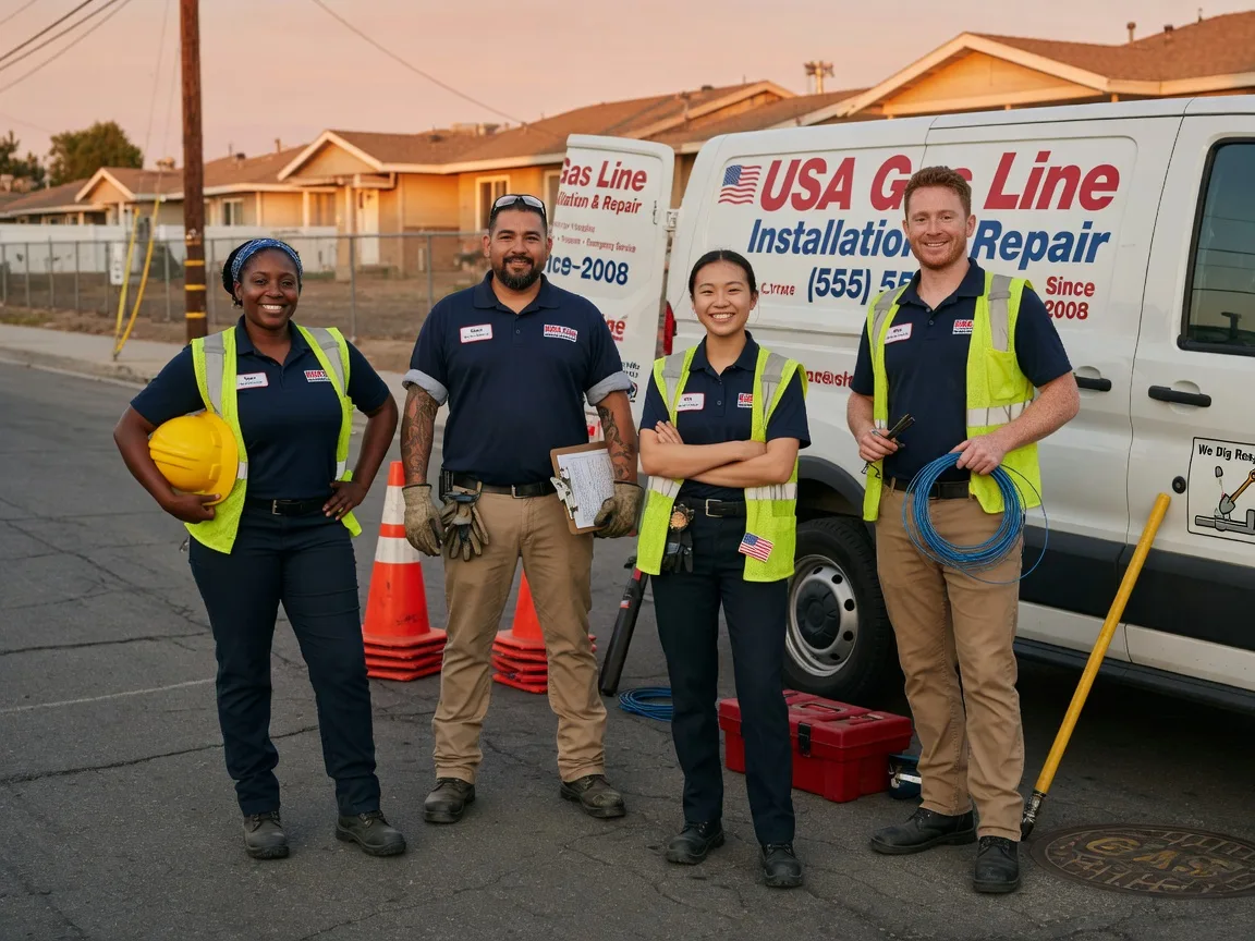 Gas Line Installation company in Trent, TX